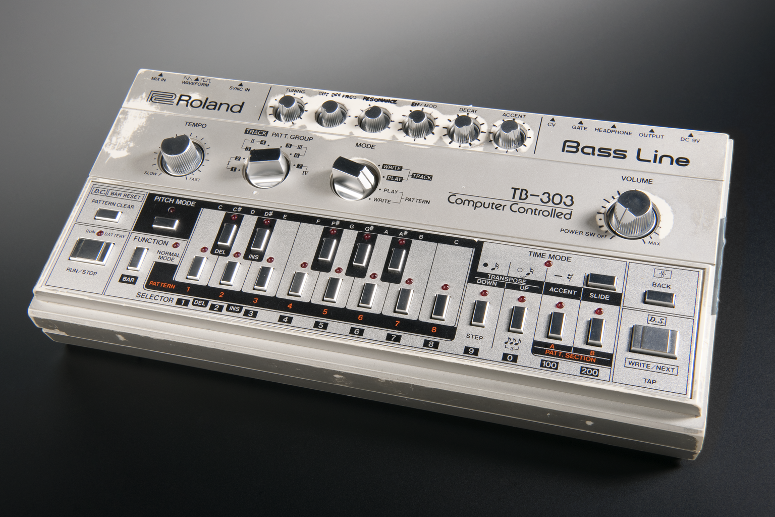 Roland TB-303 synthesizer on loan from the Museum of Techno (Credit: Science Museum)