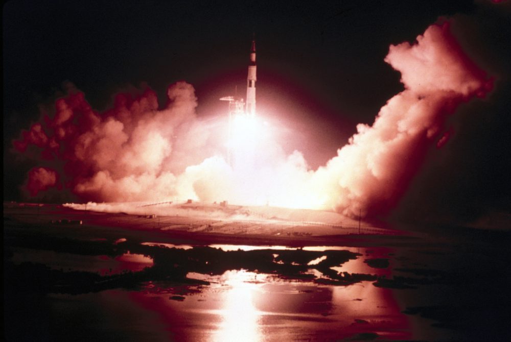 Launch of the Apollo 17 mission