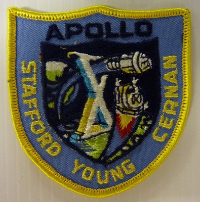Apollo 10 mission patch, worn on the garments of astronauts.