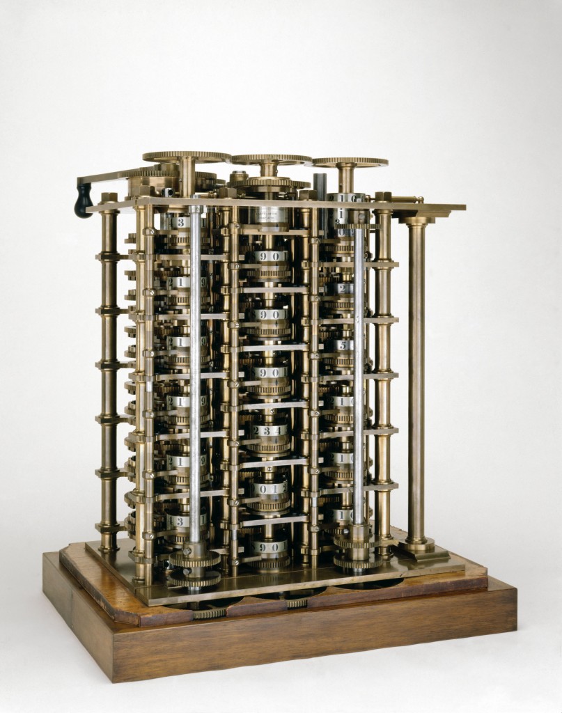 Babbage's Difference Engine No 1, 1824-1832. Credit: Science Museum / SSPL