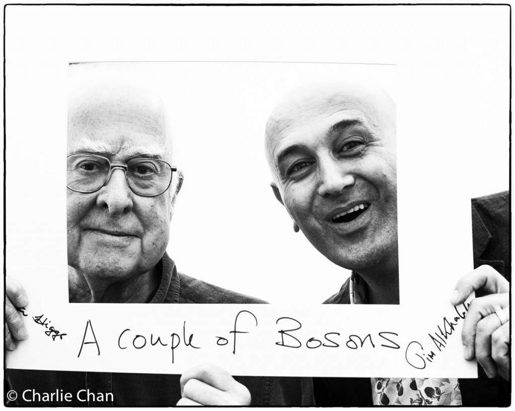 A couple of Bosons: Peter Higgs with Jim Al-Khalili