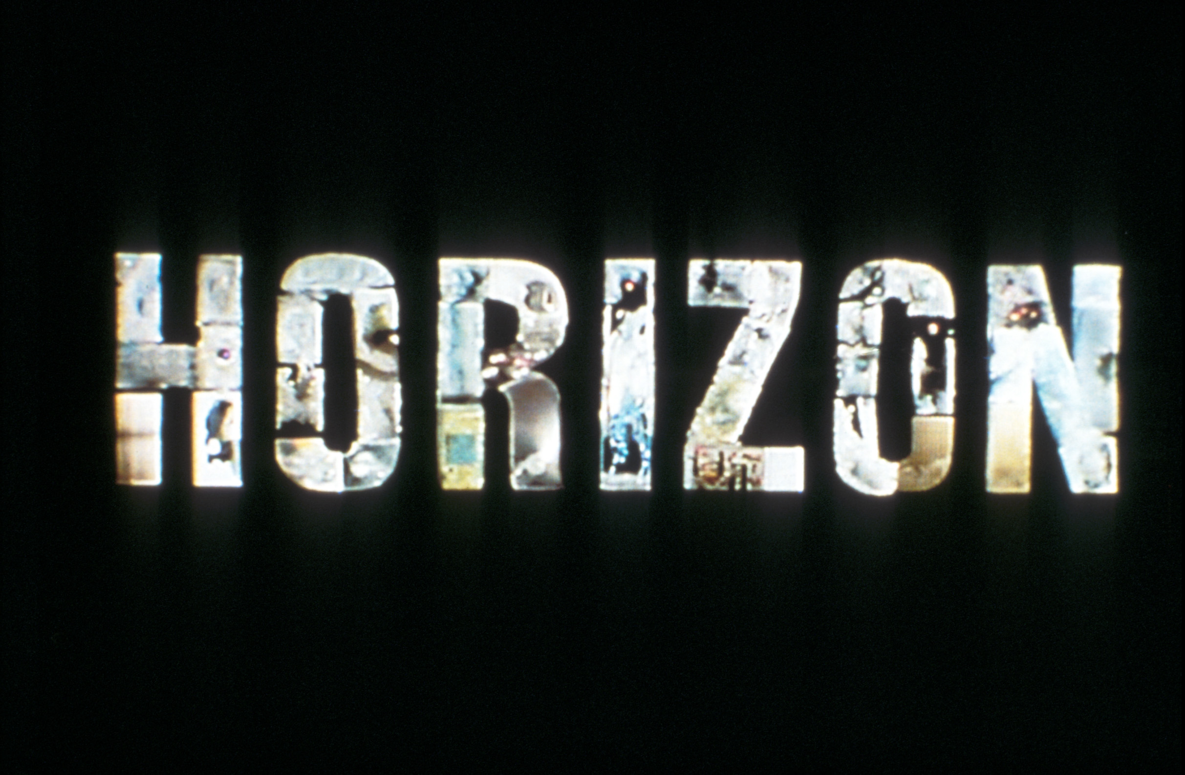 The 1991 Horizon logo. Credit: BBC