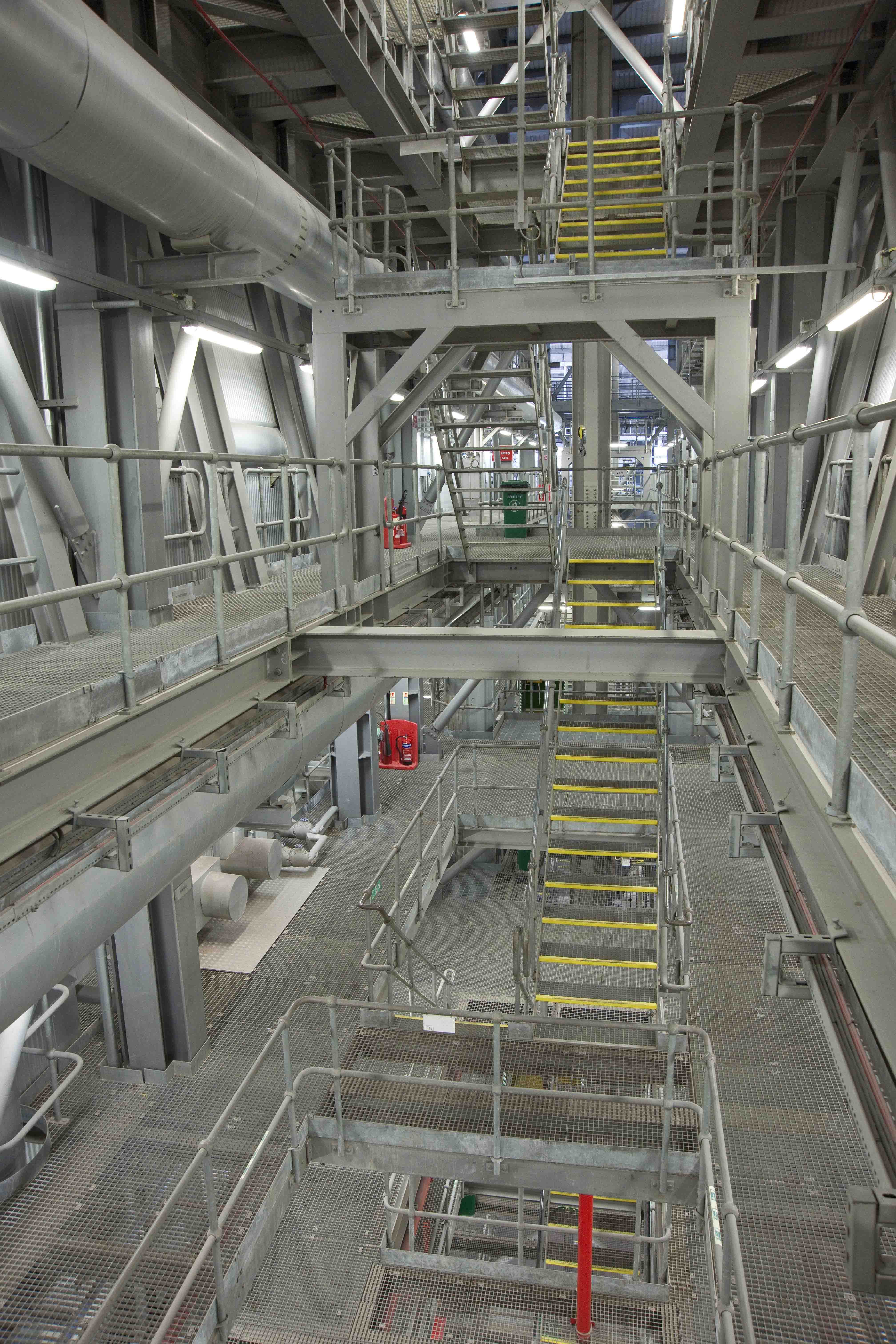 The interior of the Lakeside Energy from Waste plant © Science Museum