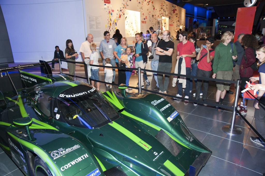 Drayson Racer, the fasted lightweight electric car in the world. Credit: Science Museum
