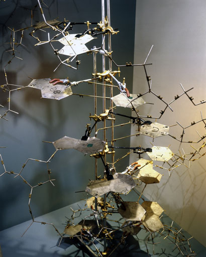 Crick and Watson's DNA molecular model, 1953. Image credit: Science Museum / SSPL