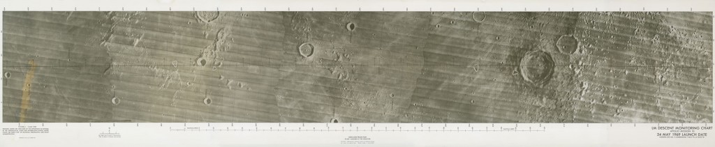 LM Descent Monitoring Chart, Apollo Mission 10. Credit: NASA
