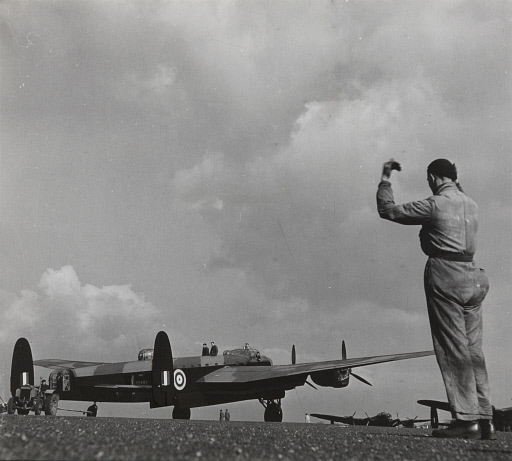 A Lancaster bomber. Credit © Daily Herald Archive/ National Media Museum / SSPL