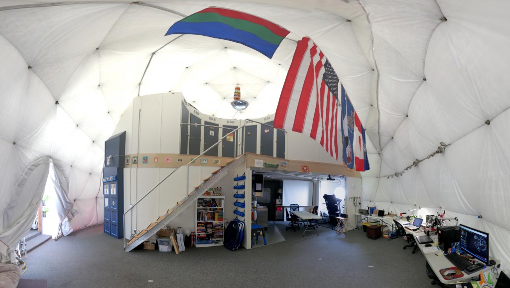 The HI-SEAS dome. Credit: Zak Wilson, HI-SEAS Crew III