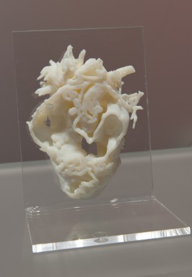 A 3D printed model heart. Credit: Science Museum. 