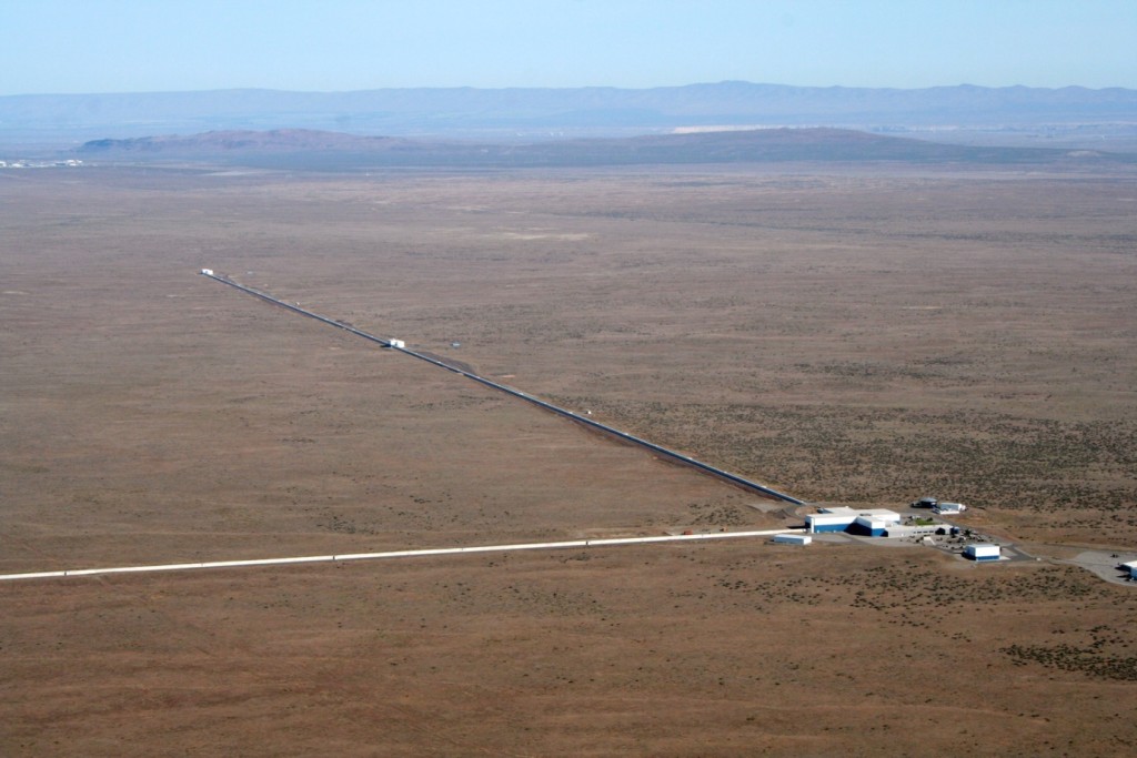 One of the two LIGO observatories, near Hanford, Washington. Credit: Caltech / MIT / LIGO Lab