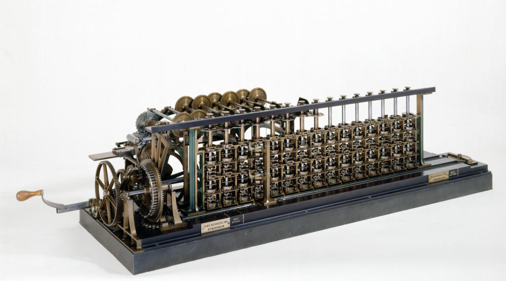 Scheutz difference engine, 1859 
