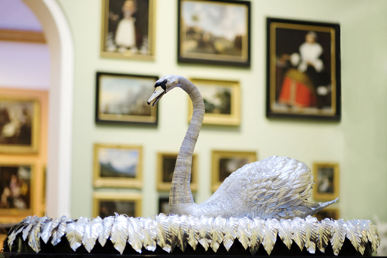 The Silver Swan. Credit: The Bowes Museum