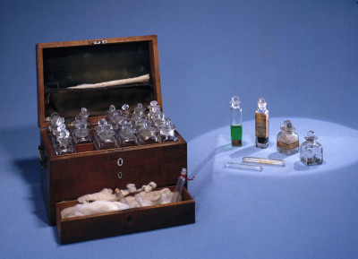 Michael Faraday's chemical chest, 19th century © Science Museum / SSPL