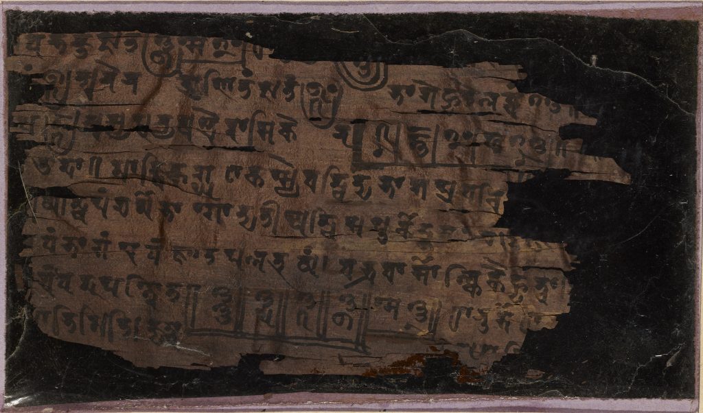 A further section of the Bakhshali manuscript