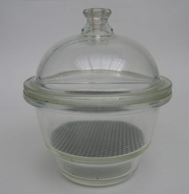 Louise Brown's glass incubator, on display in the Making the Modern World gallery. Image: The Churchill Archives