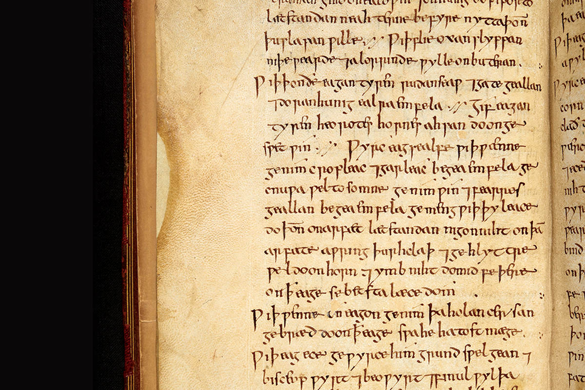 The potion listed in a 1,000-year-old Anglo Saxon manuscript at the British Library c. PA Wire