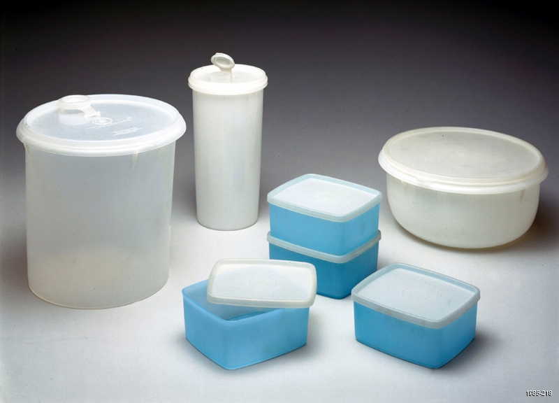 Tupperware containers, c. 1984