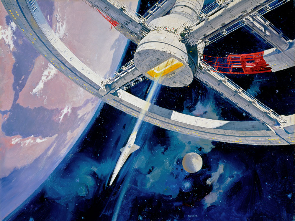 Original poster artwork for 2001: A Space Odyssey © Warner Bros.