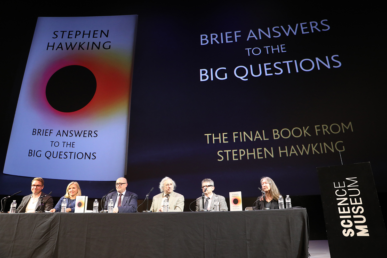 Press conference for Stephen Hawking's final book