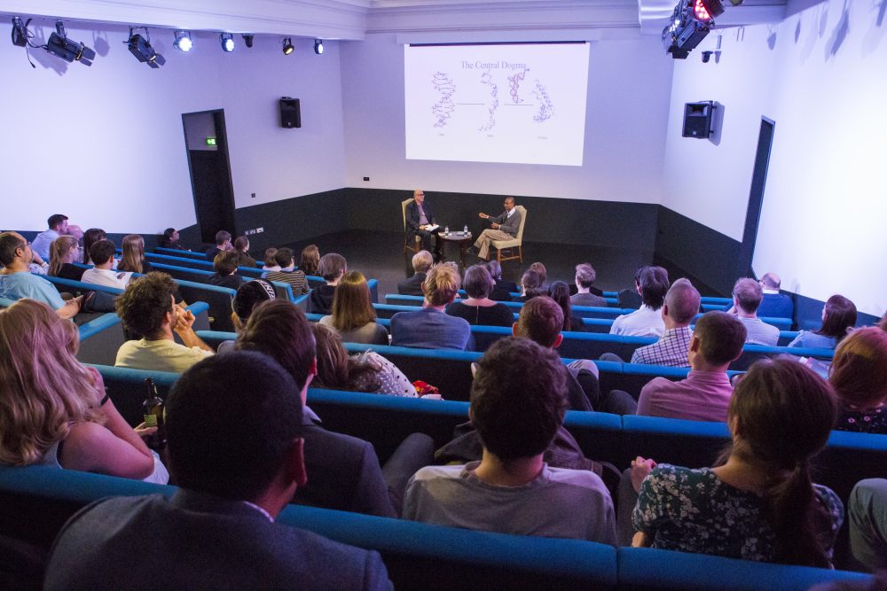 Venki Ramakrishnan in conversation with Roger Highfield at the Science Museum's 10th Birthday Lates