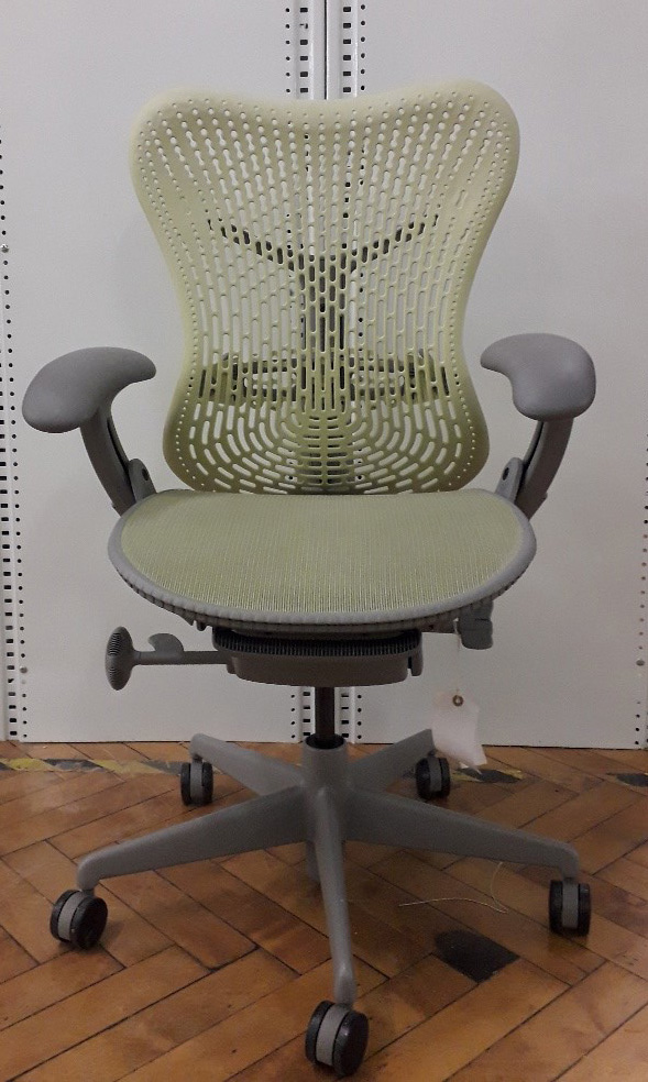 Ergonomically designed Mirra Office Chair, part of the Science Museum Group Collection