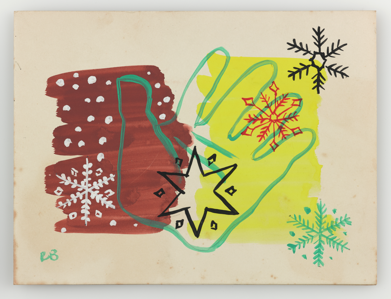 Bronowski Christmas card for 1951