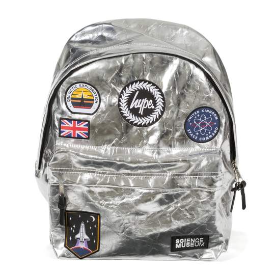 Science Museum silver astronaut backpack