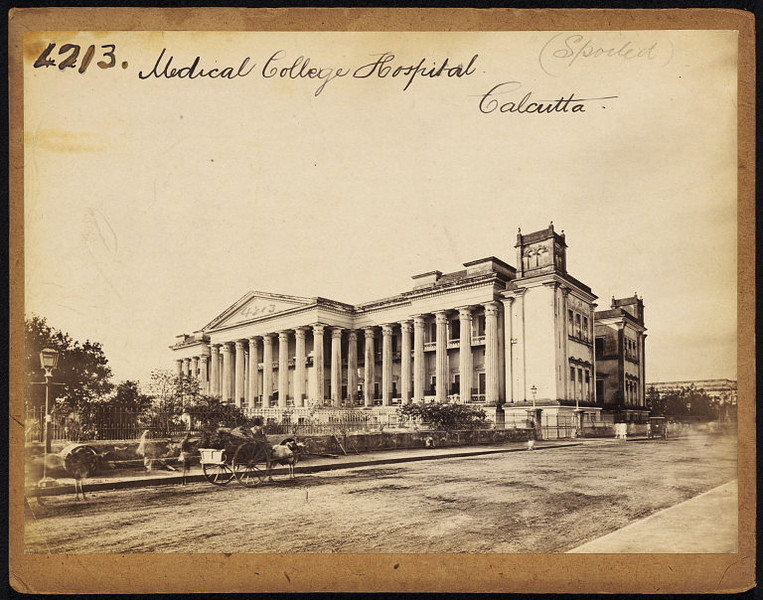 Image of Medical College Hospital Calcutta (Kolkata) from the Mid 19th Century