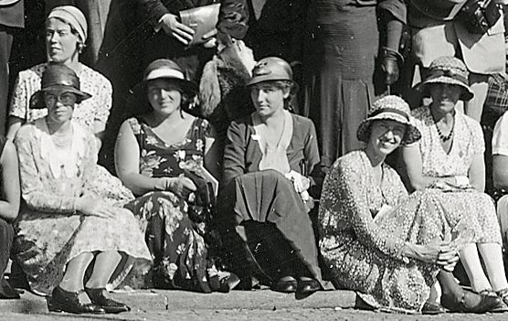 Mary Cartwright (far right) at the International Congress of Mathematicians in Zurich, 1932