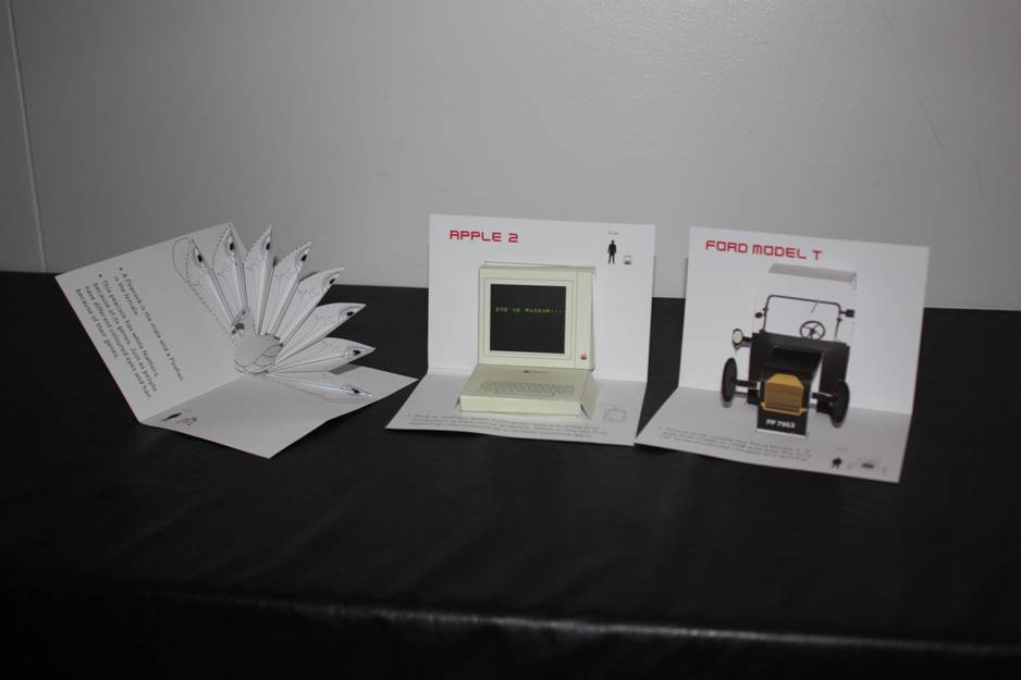 Part of the Pop Up Museum activity as part of 3D summer at the Science Museum