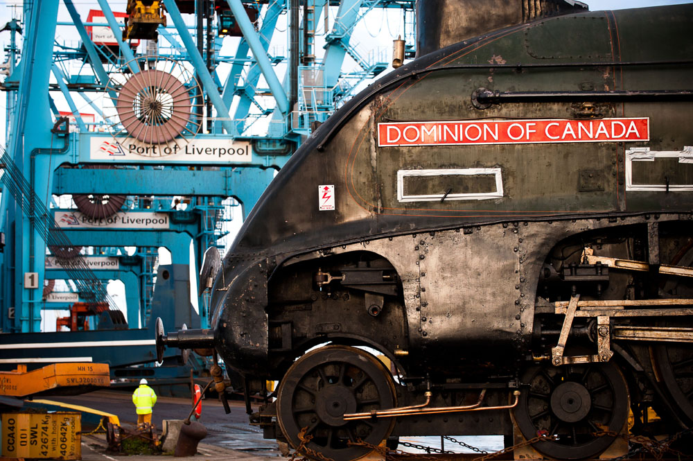 Dominion of Canada returns to English soil after 40 years abroad. Credit: Ant Clausen