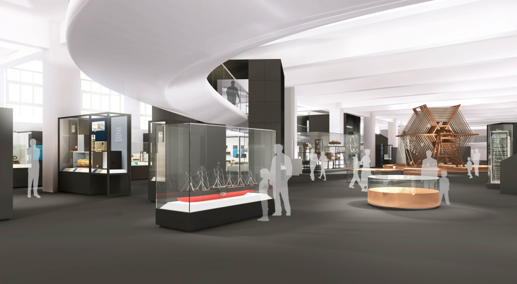 Artist's impression of the Information Age gallery. Image credit: Universal Design Studio
