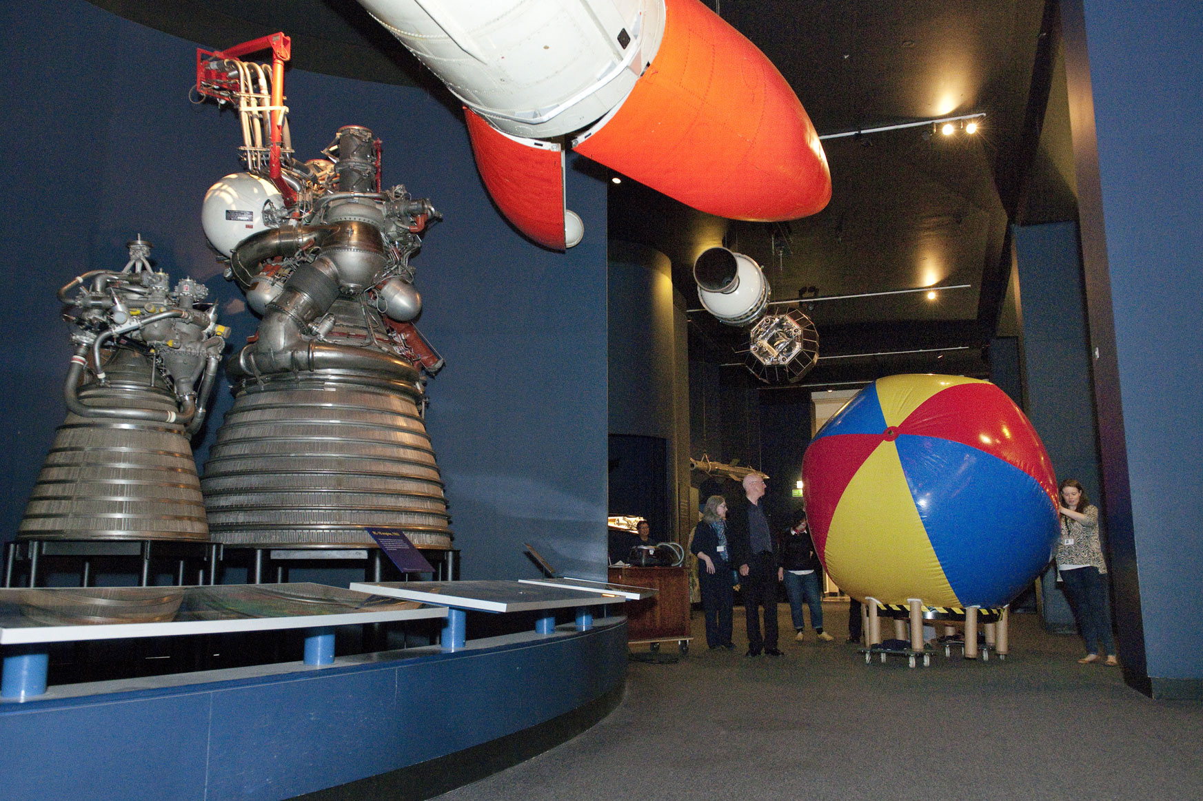 Preparing for the arrival of Vostok 6 (and other spacecraft). © Science Museum