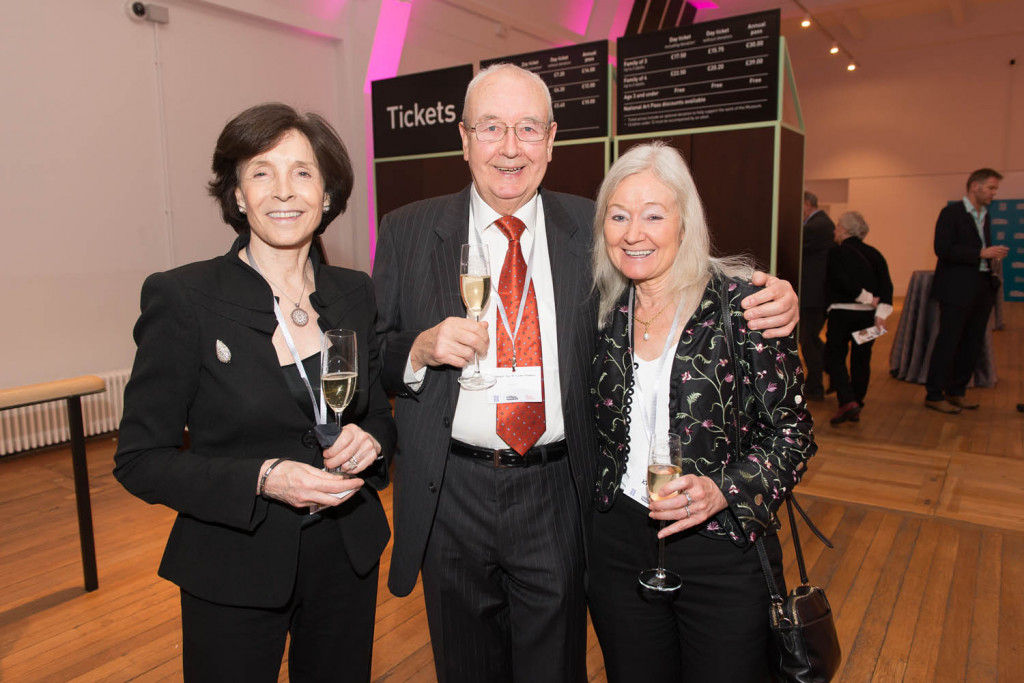 Dame Mary Archer, Professor Sir William Stewart and Dame Kay Davies