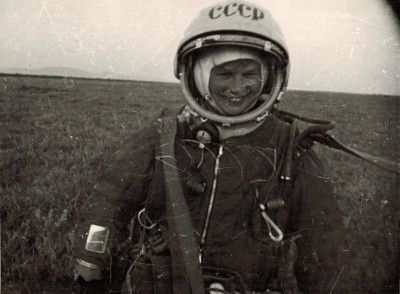 Valentina Tereshkova in training for her Vostok mission (1963) © Memorial Museum of Cosmonautics, Moscow