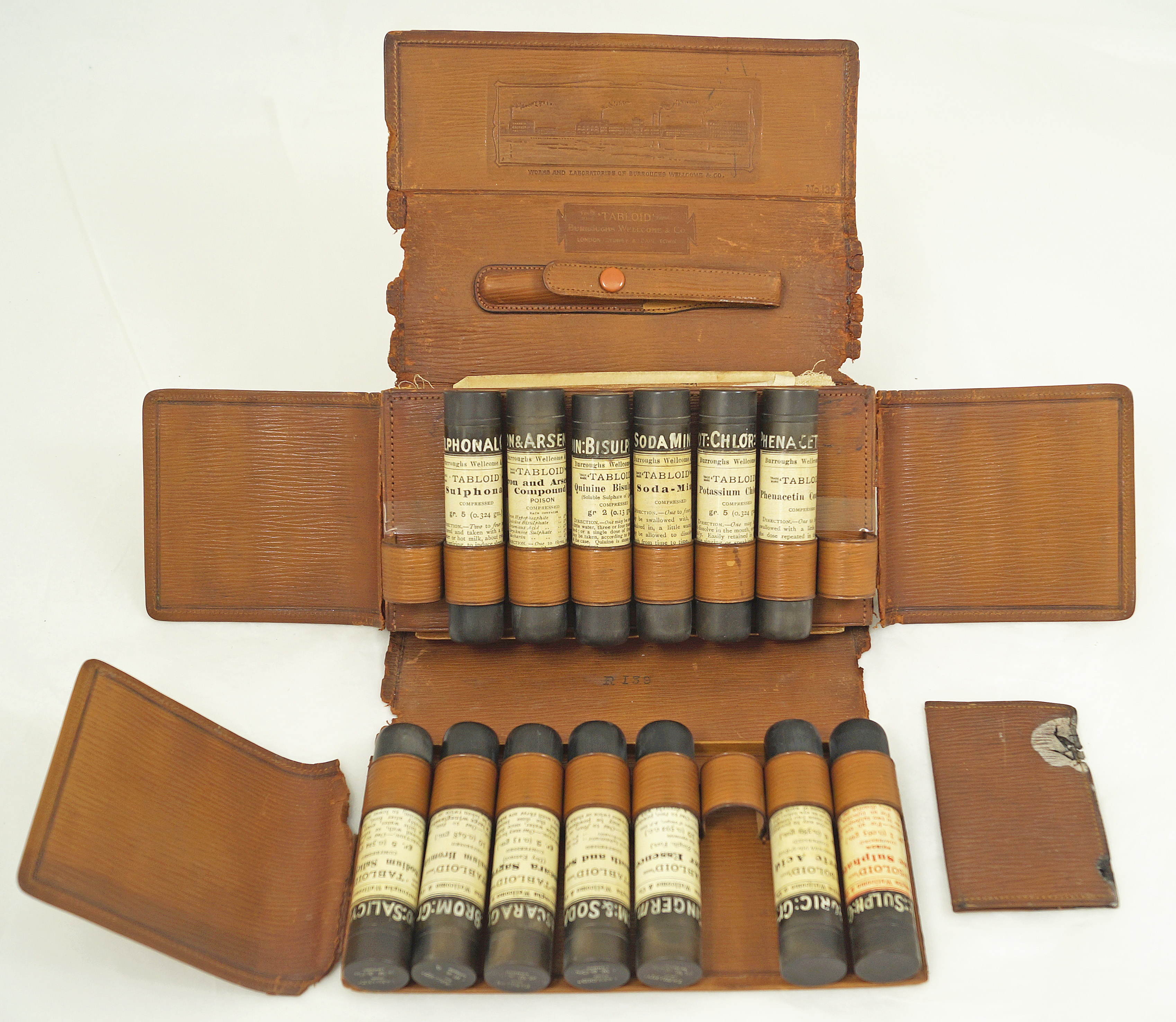 Ernest Shackleton's medical kit after Conservation