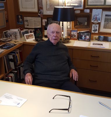 Jim Watson, Cold Spring Harbor, Jan 2018