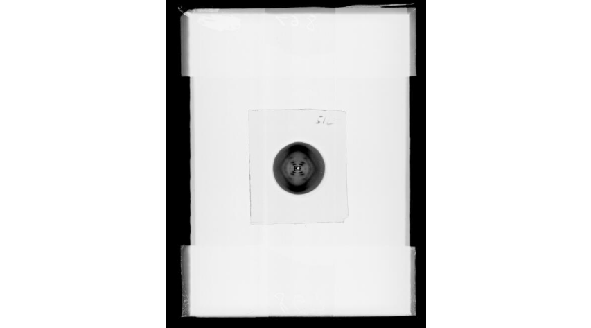 Photograph 51’, March 1953, by Rosalind Franklin (1920 1958). King’s College, London Archives. CC-BY-NC attribution