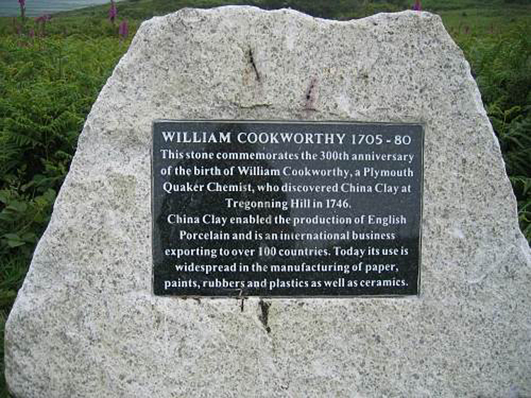 Memorial to William Cookworthy