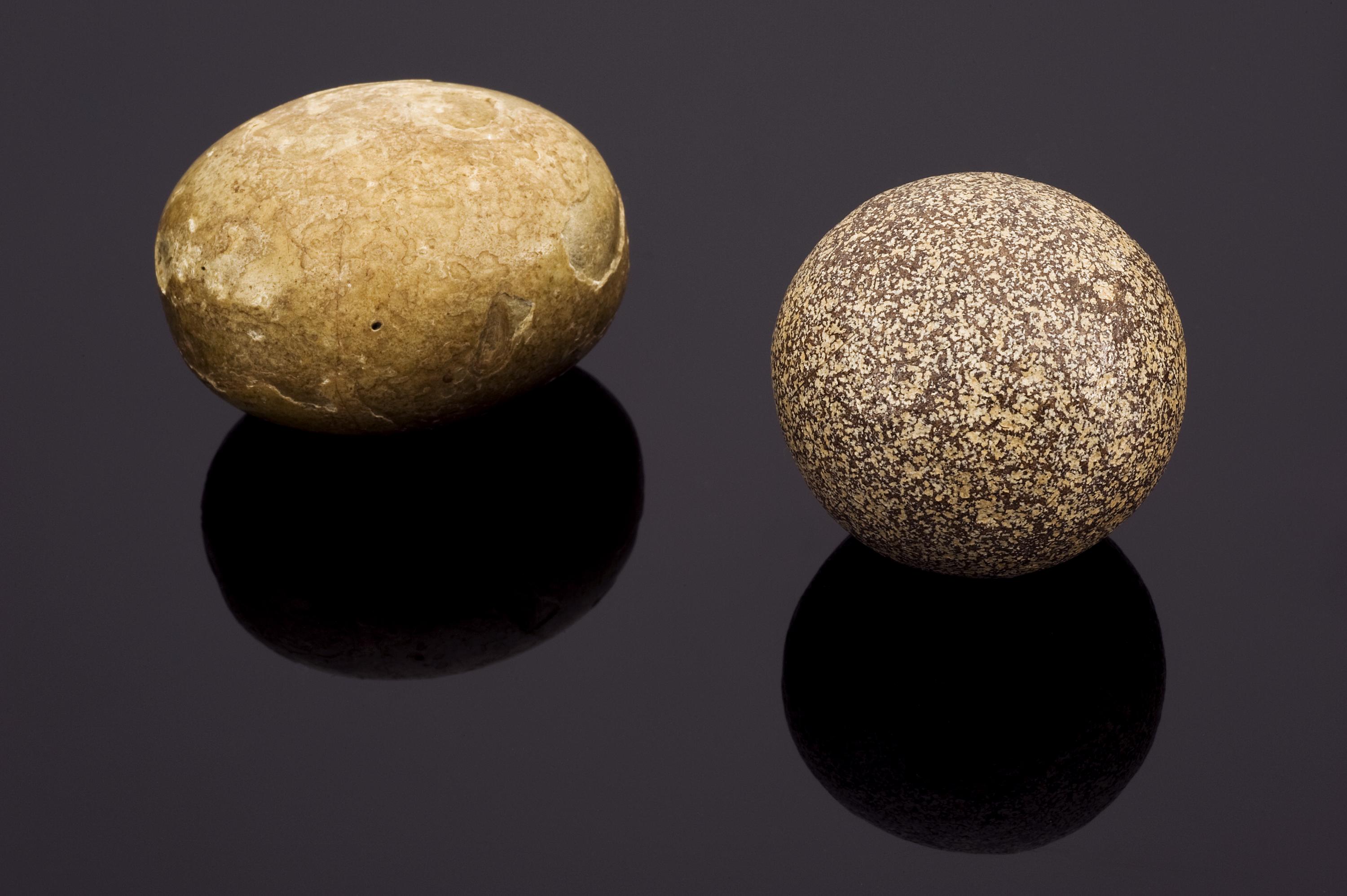 Spherical bezoar stone from unknown animal, 1551-1750
