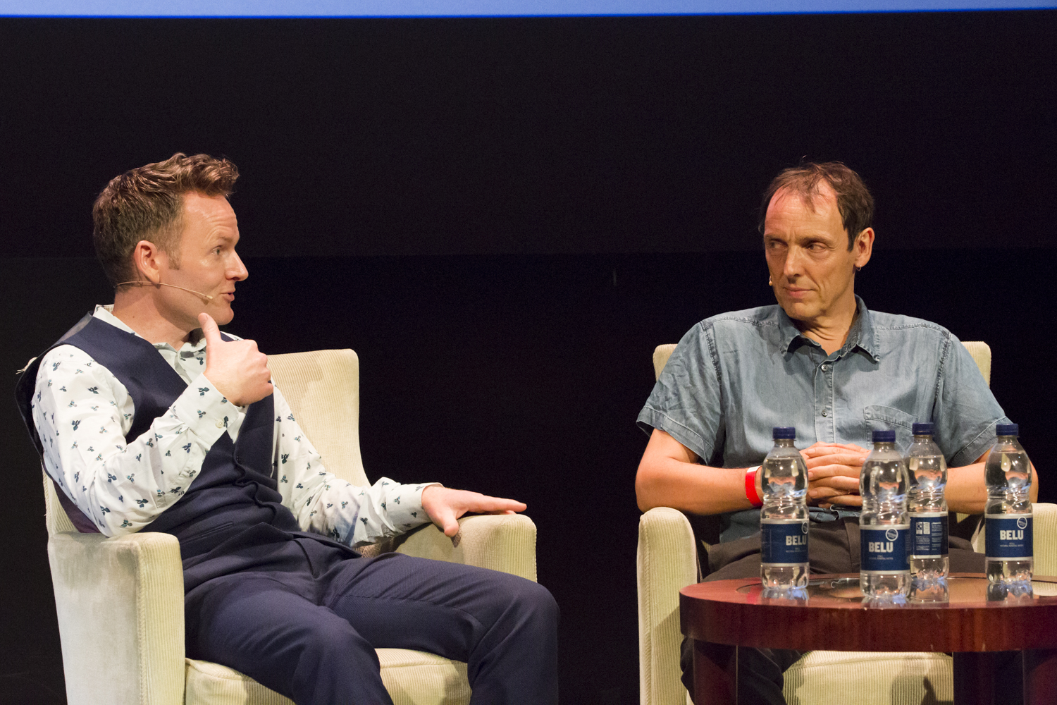 Joe Stilgoe and Phil Ball at The Science of Music and Mood at the Science Museum