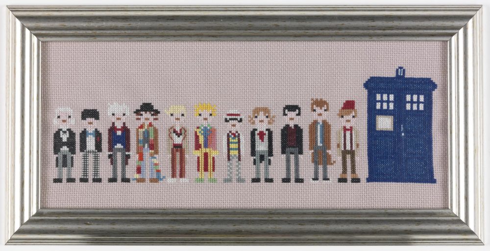 Doctor Who cross stitch