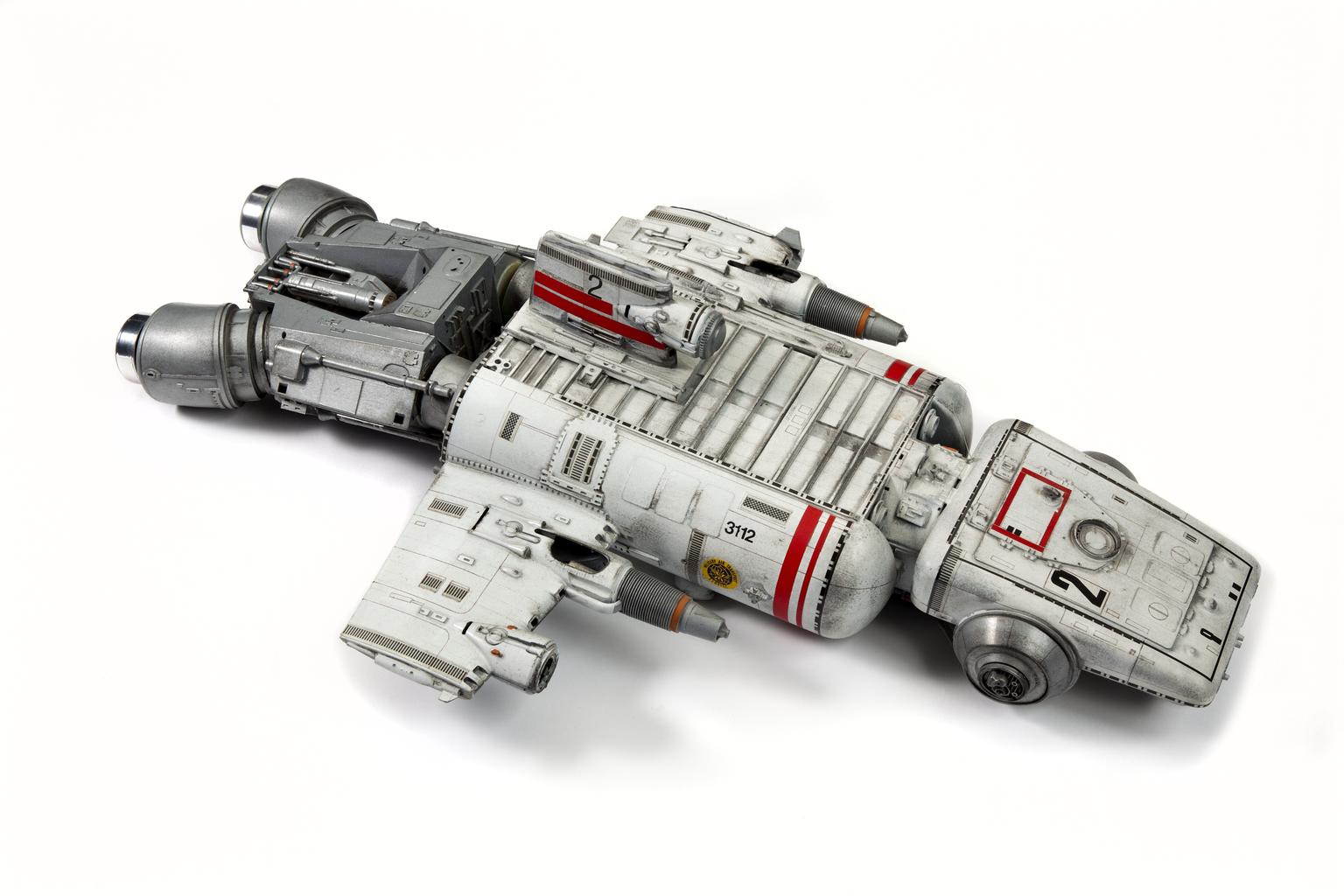 Dr Who fighter spaceship; military air transport service 3112