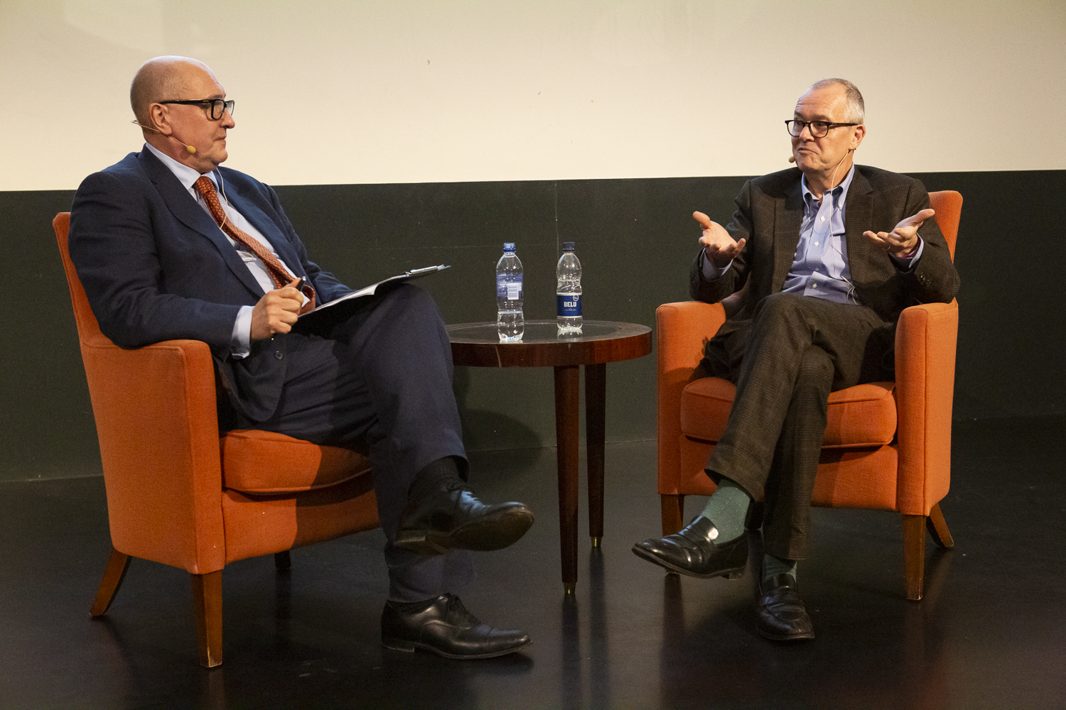 Roger Highfield in conversation with Dr Patrick Vallance at the Science Museum Sun Lates in November 2018