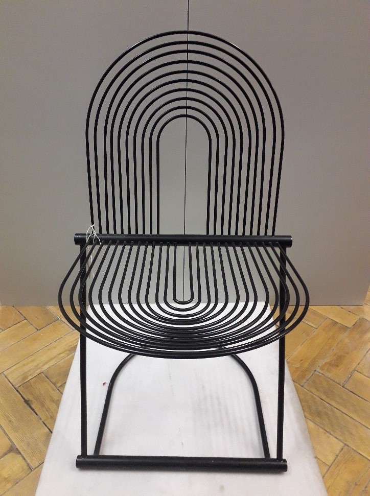 Jutta and Herbert Ohl’s chair swing.