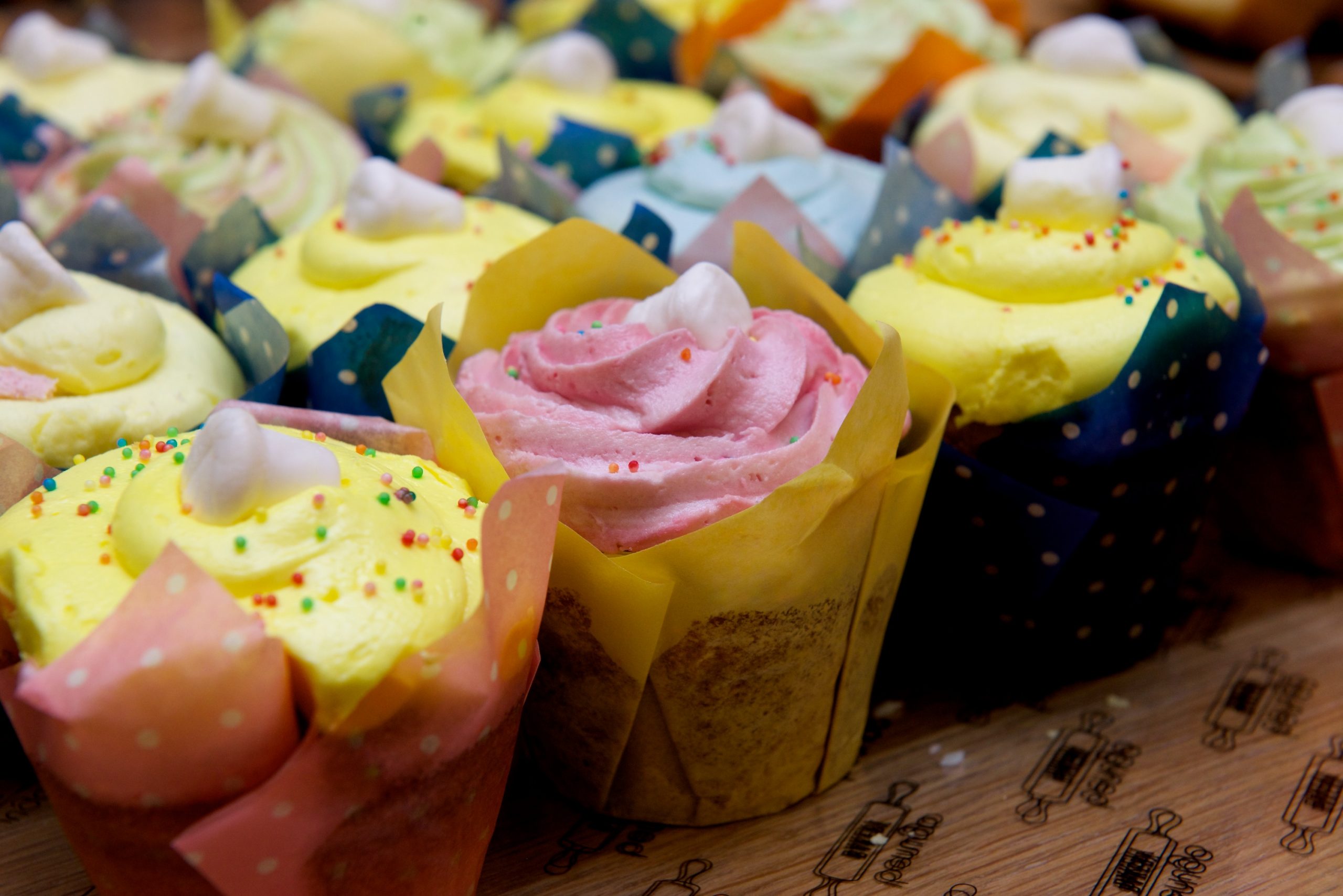 Cupcakes at Energy Cafe